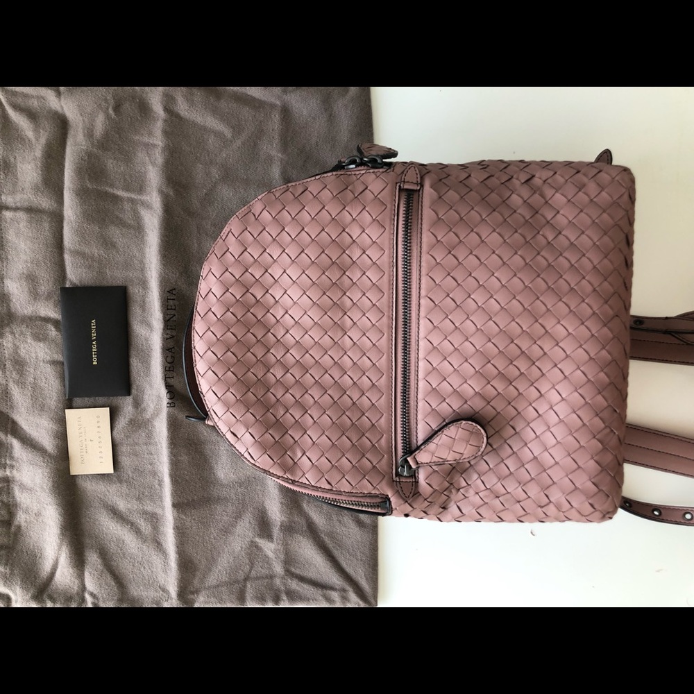 Brand New Bottega Veneta Deco Rose Backpack - Picture 4 of 5